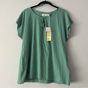 NWT Honest By Women's Secret Keyhole Blouse Top